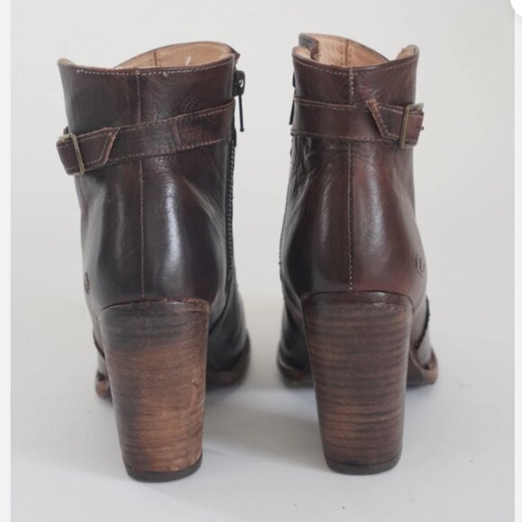 NEW BED/STU Made In Mexico Leather Isla Booties in tonic for women 725 8j4 - Picture 6 of 11